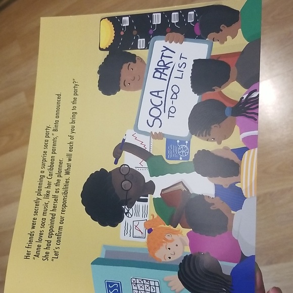 My Soca Birthday Party children's book EUC - Picture 3 of 4